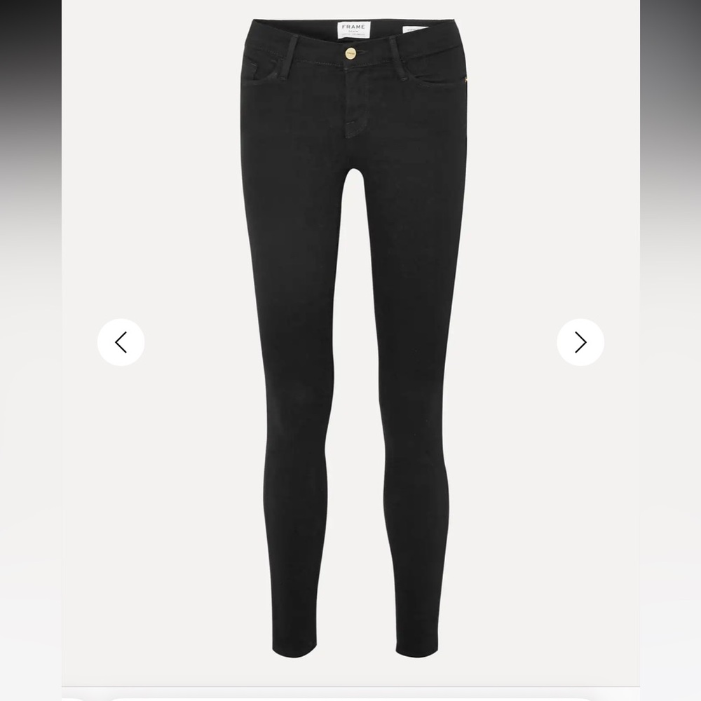 Frame denim black pants